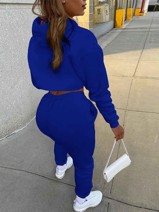 Solid Hooded 3PC Set - ECHOINE