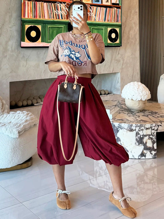Balloon Capri Pants