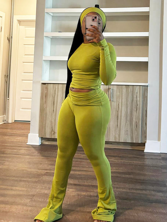 Soft Loungewear With Headband Set - ECHOINE