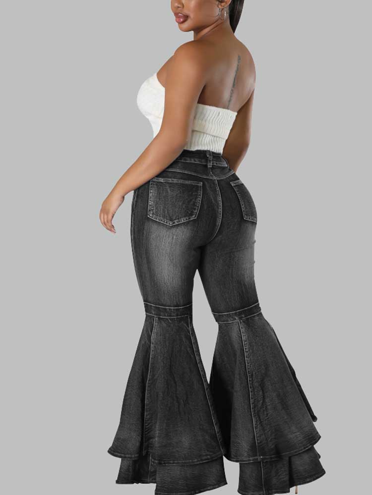 Bell Bottom Jeans - ECHOINE