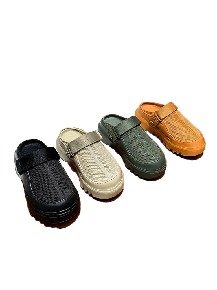 Urban Mesh Hybrid Platform Clogs