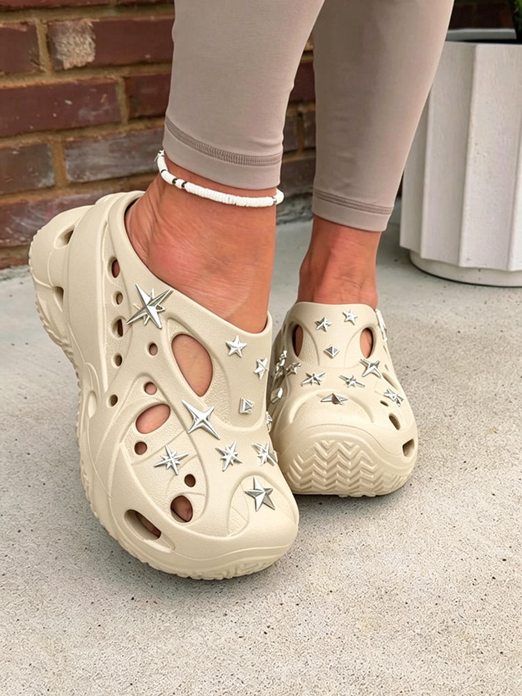 Bold Platform Caged Clogs