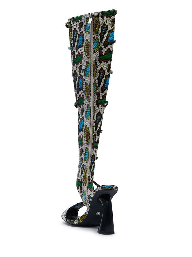 Open Toe Buckle Strap Gladiator Sandals