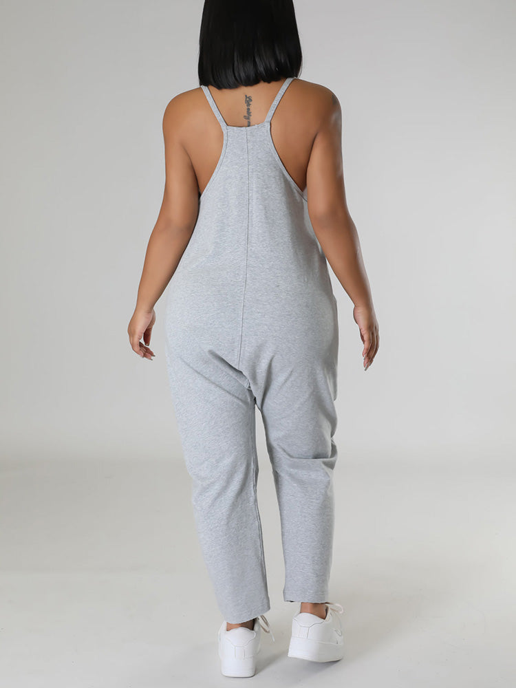 Casual Loose Comfy Overall - ECHOINE