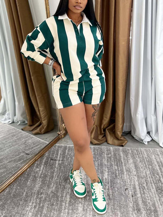 Ensemble chemise, polo et short