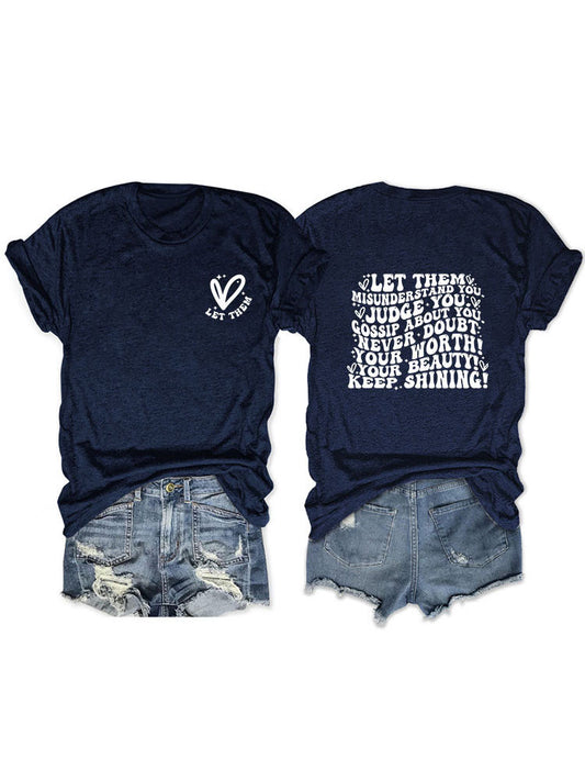 Keep Shining Tee - ECHOINE