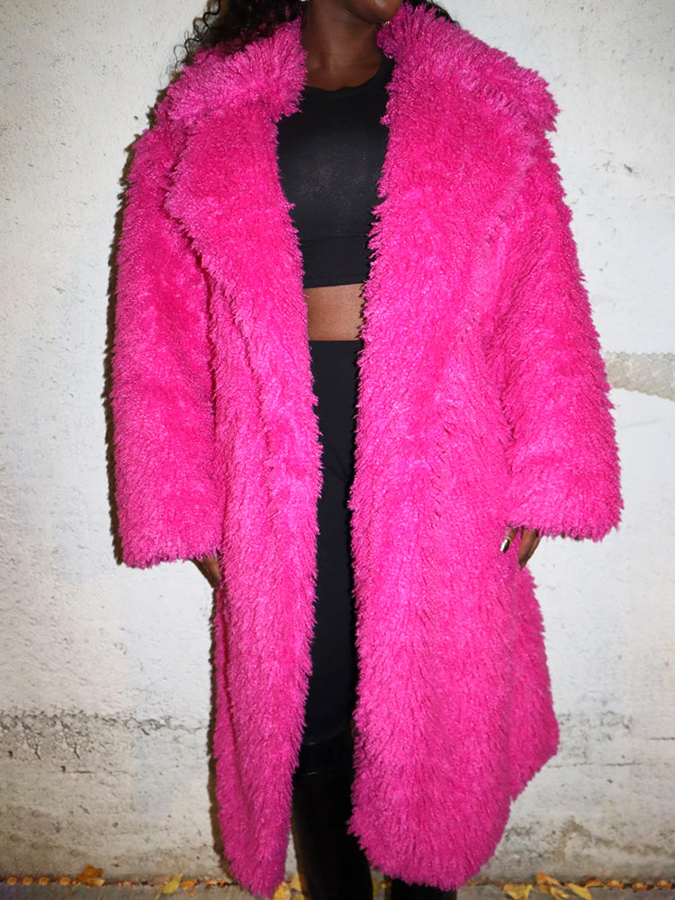 Mongolian Fur Long Coat