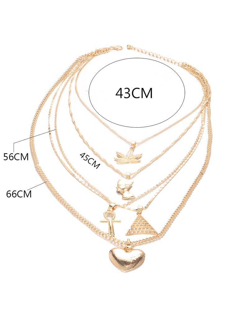 Pendant Layered Necklace - ECHOINE