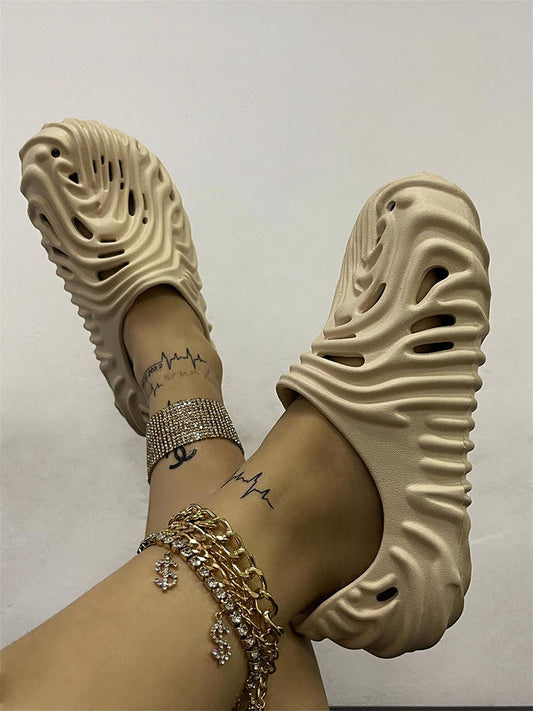 Hollow-Out EVA Slides - ECHOINE