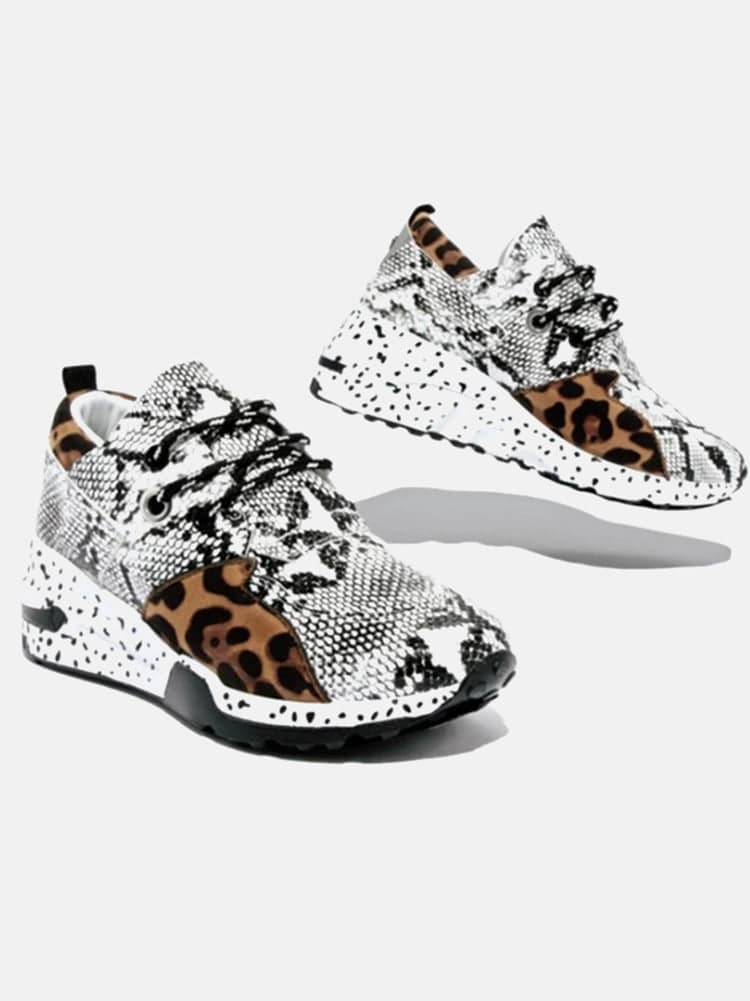 Color Block Sneakers - ECHOINE