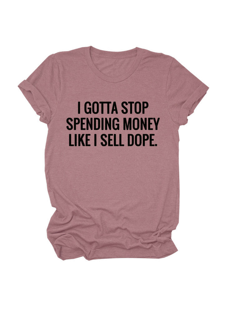 Stop Spending Money Tee - ECHOINE