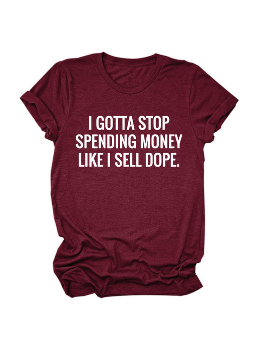Stop Spending Money Tee - ECHOINE