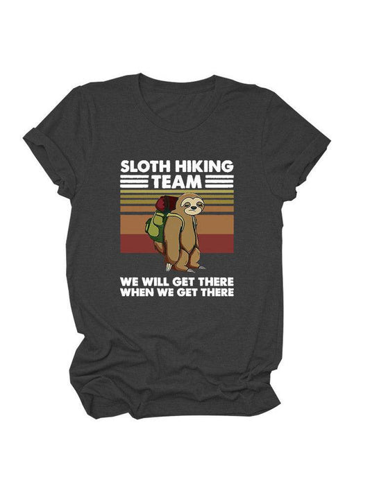 Sloth Hiking Team Tee - ECHOINE