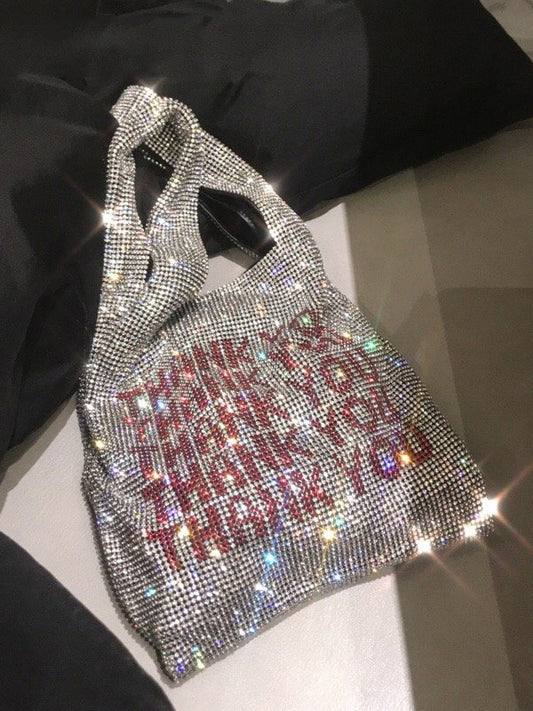 Thank You Sequins Bag - ECHOINE
