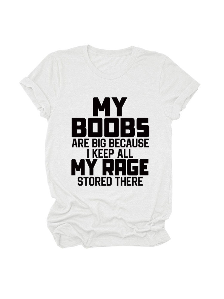 My Boobs Are Big Tee - ECHOINE