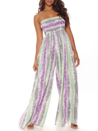 Tube Wide Leg Jumpsuit