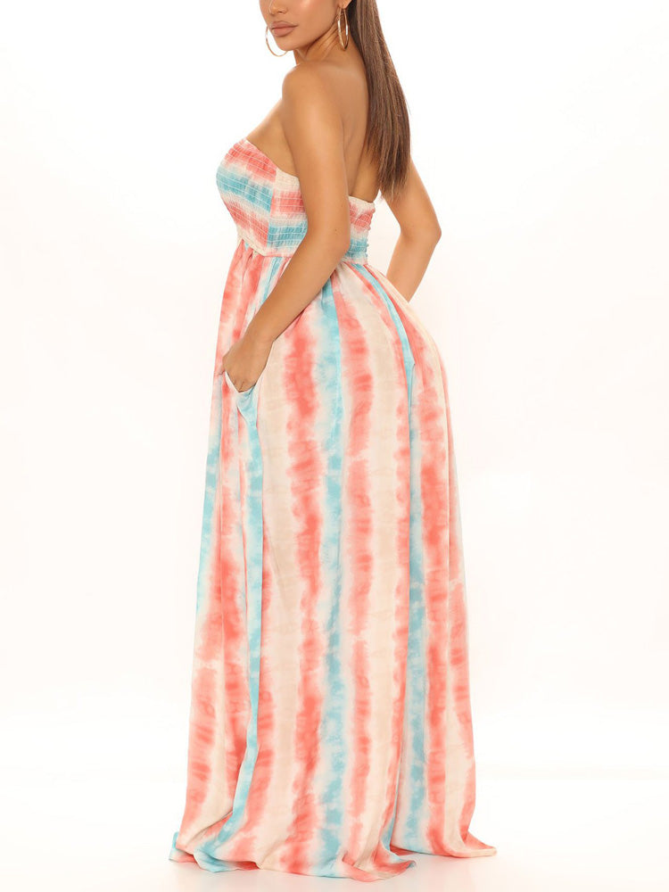 Tube Wide Leg Jumpsuit