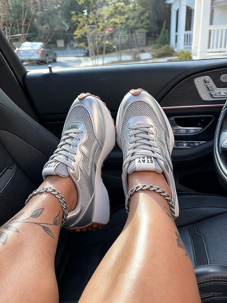 Stay Real Platform Sneakers