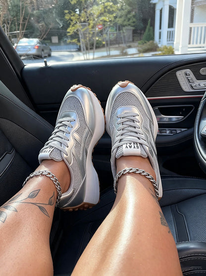 Stay Real Platform Sneakers