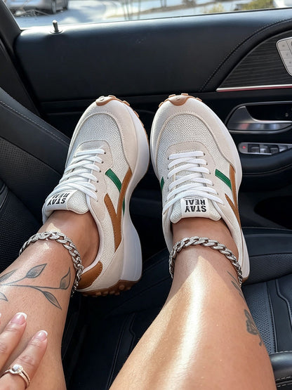 Stay Real Platform Sneakers