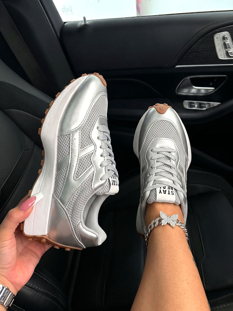 Stay Real Platform Sneakers