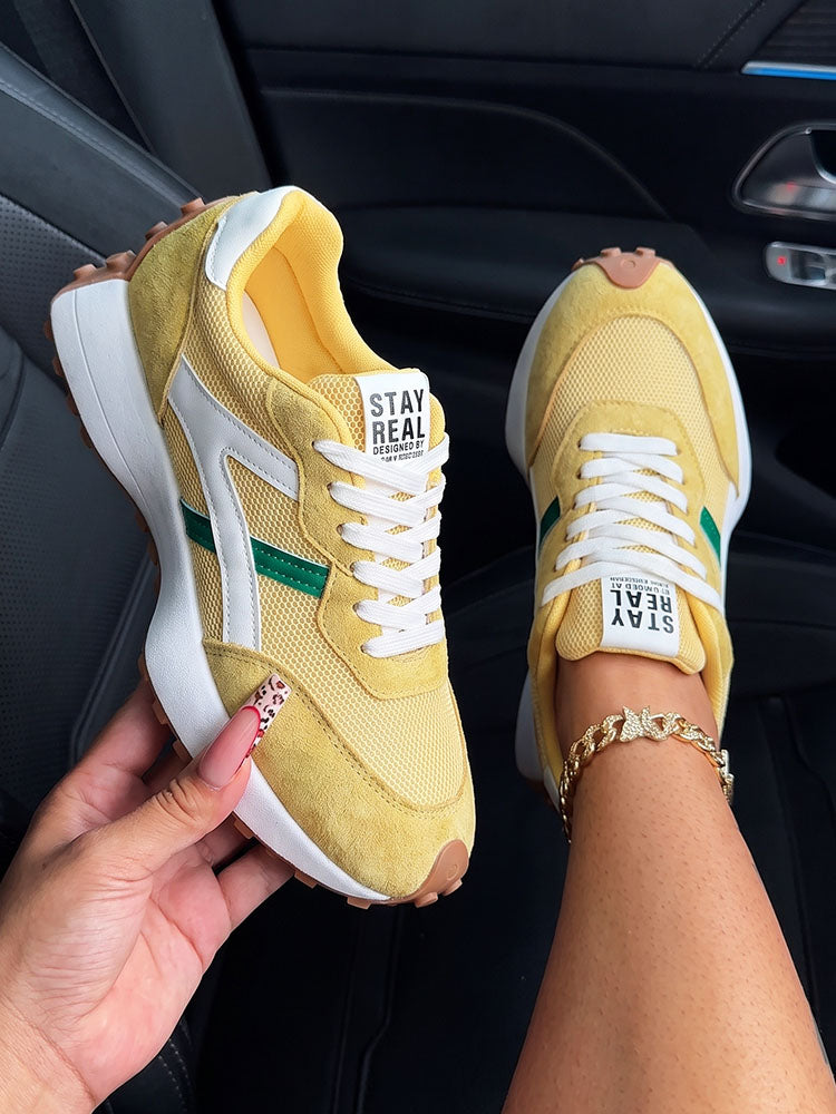 Stay Real Platform Sneakers