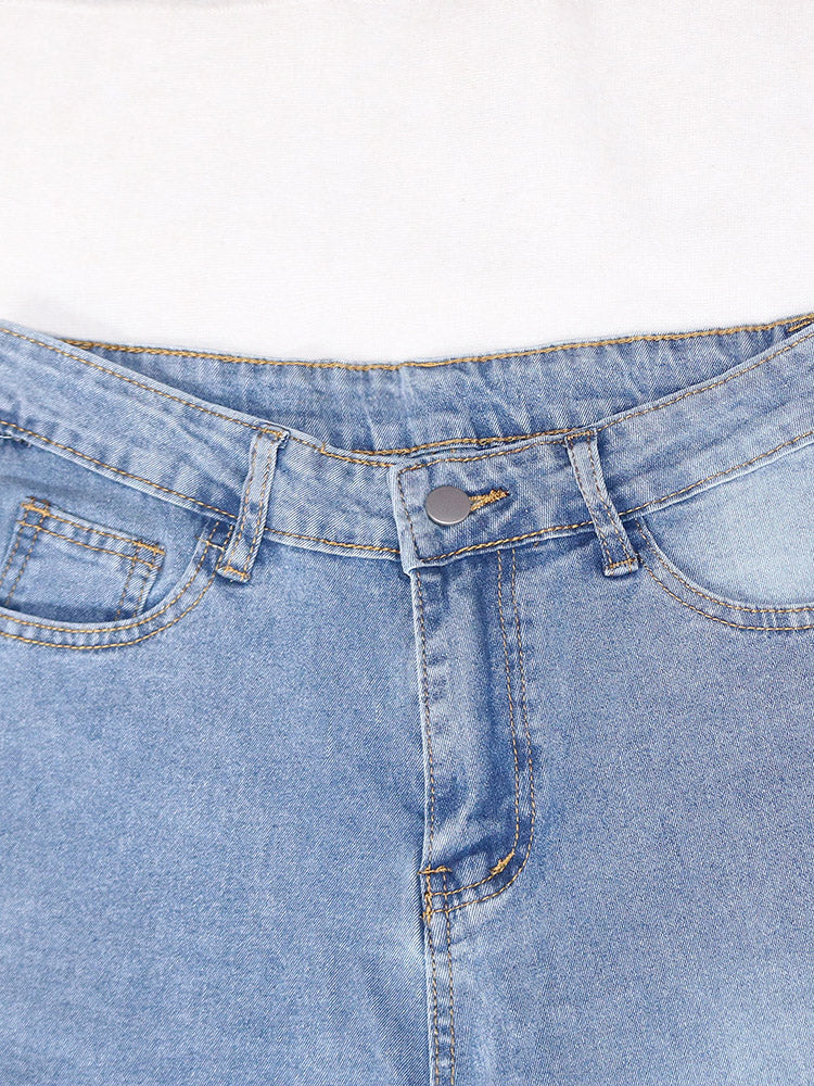 Detachable Skinny Jeans - ECHOINE