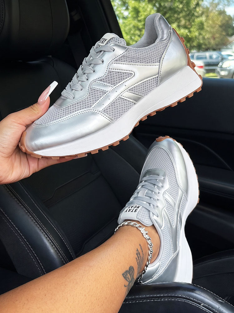 Stay Real Platform Sneakers