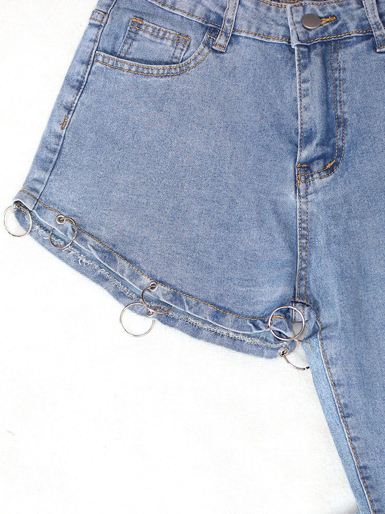 Detachable Skinny Jeans - ECHOINE