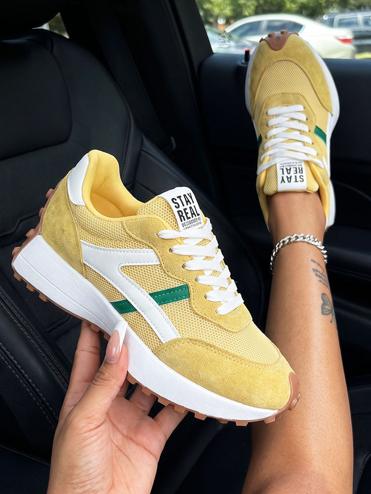 Stay Real Platform Sneakers