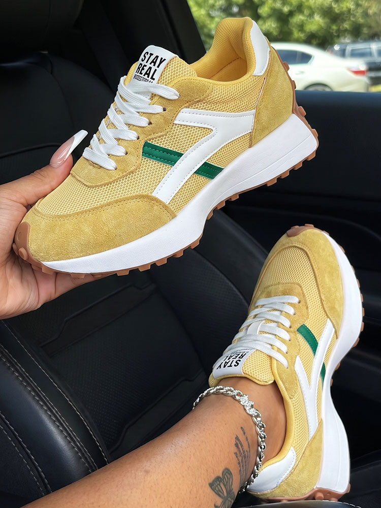 Stay Real Platform Sneakers