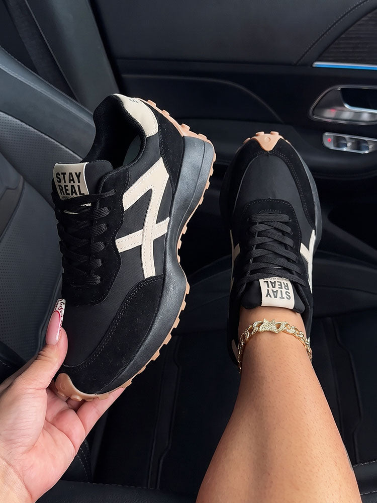 Stay Real Platform Sneakers