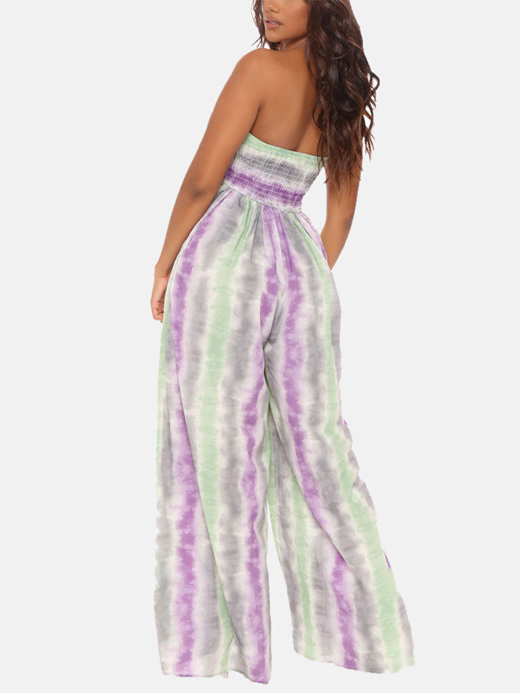 Tube Wide Leg Jumpsuit