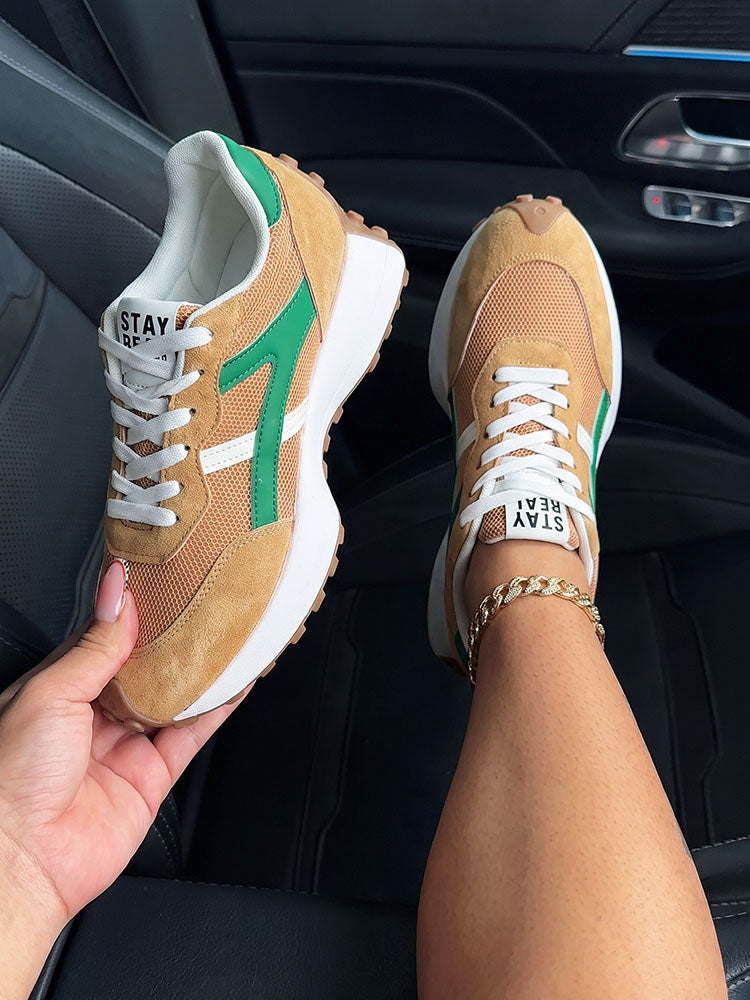 Stay Real Platform Sneakers