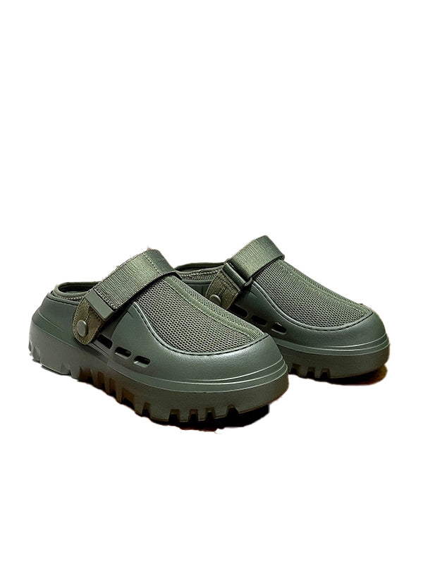 Urban Mesh Hybrid Platform Clogs