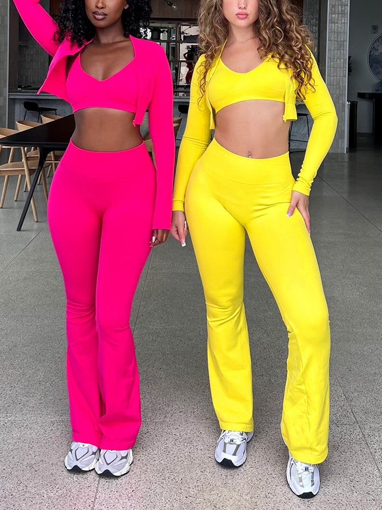 Active Vibrant Three-Piece Set