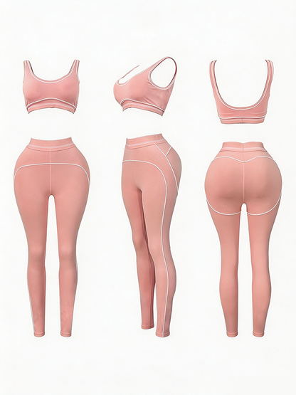Contour Fit Activewear Leggings Set