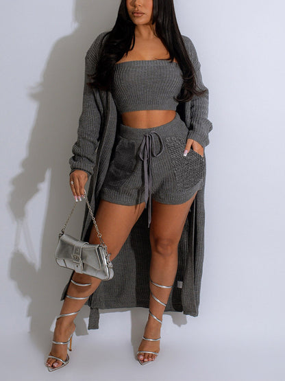 Solid Knit 3PC Set - ECHOINE