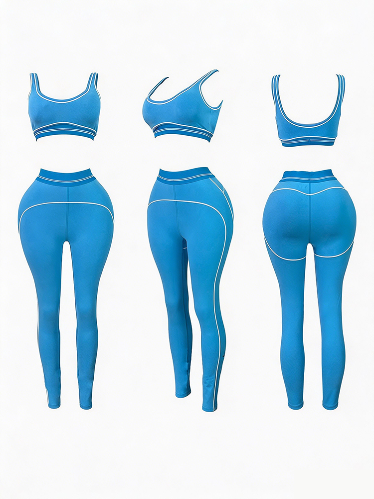 Contour Fit Activewear Leggings Set