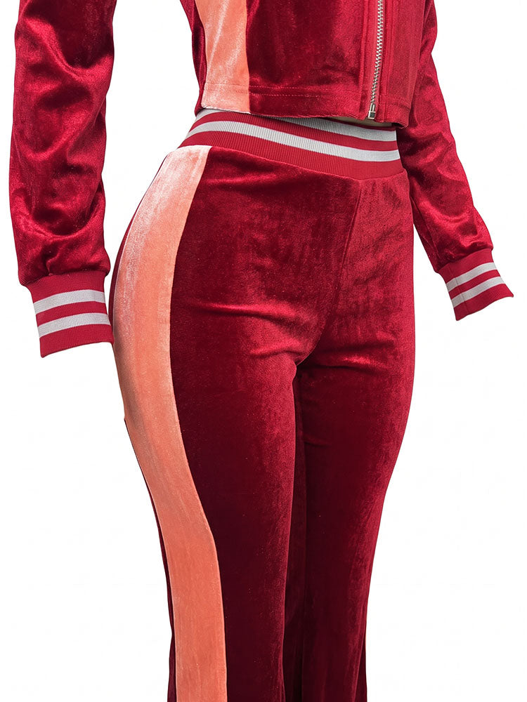 Archives 27 Velour Tracksuit Set
