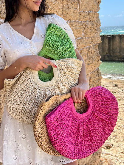 Beach Vibe Straw Bag & Hat