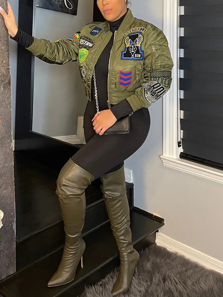 Varsity Bomber Jacket