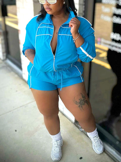 Windbreaker Jacket & Short Set