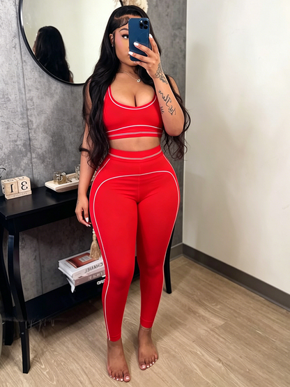 Contour Fit Activewear Leggings Set
