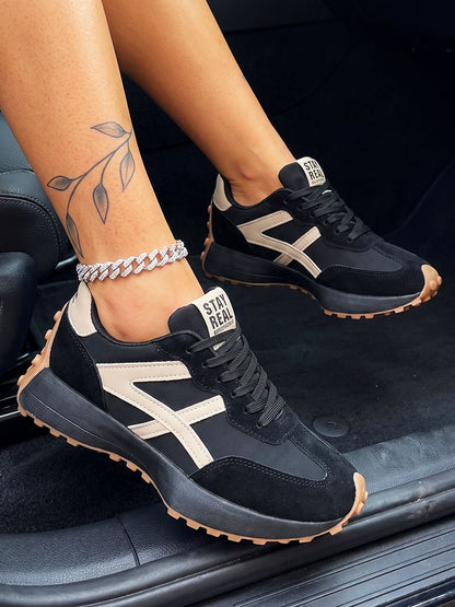 Stay Real Platform Sneakers