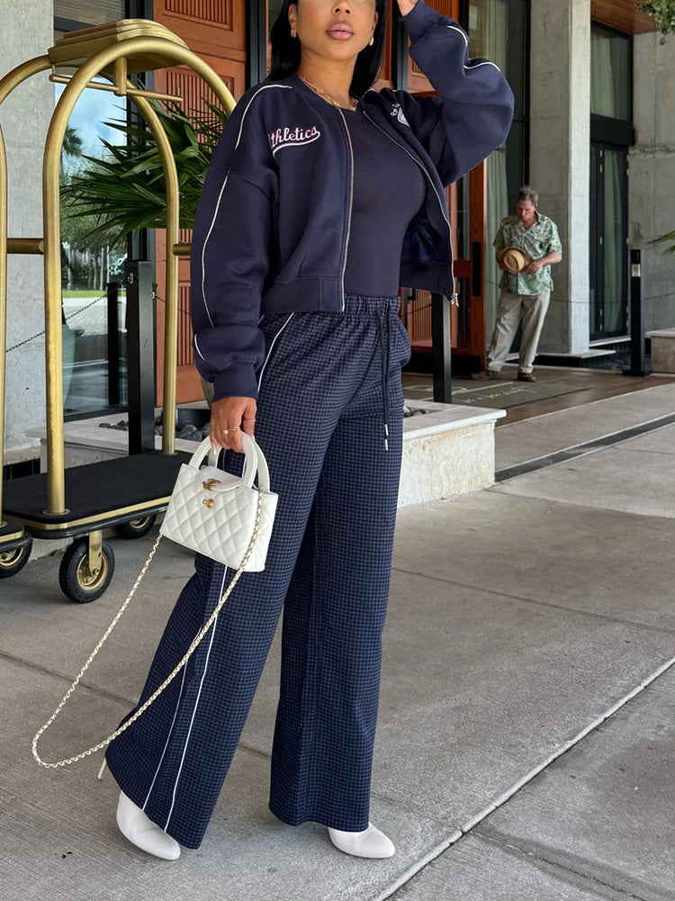 Embroidered Varsity Jacket