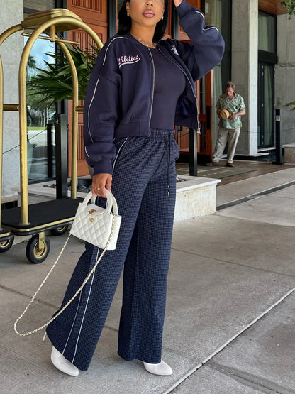 Embroidered Varsity Jacket