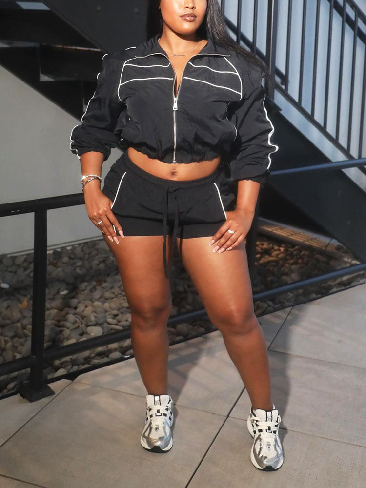 Windbreaker Jacket & Short Set