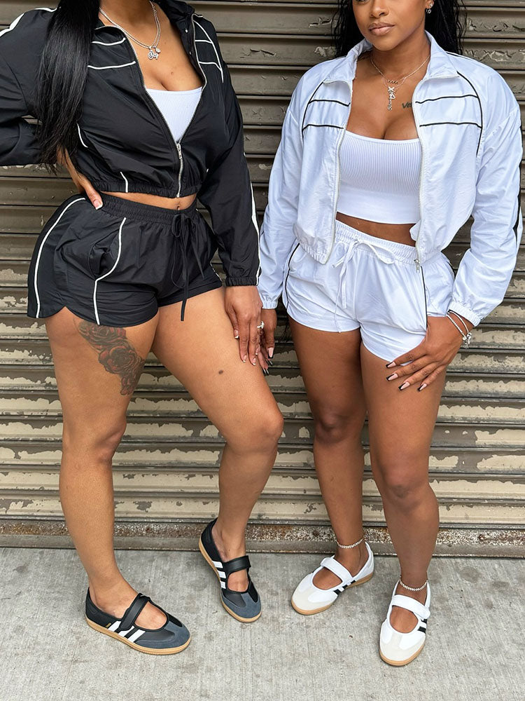 Windbreaker Jacket & Short Set