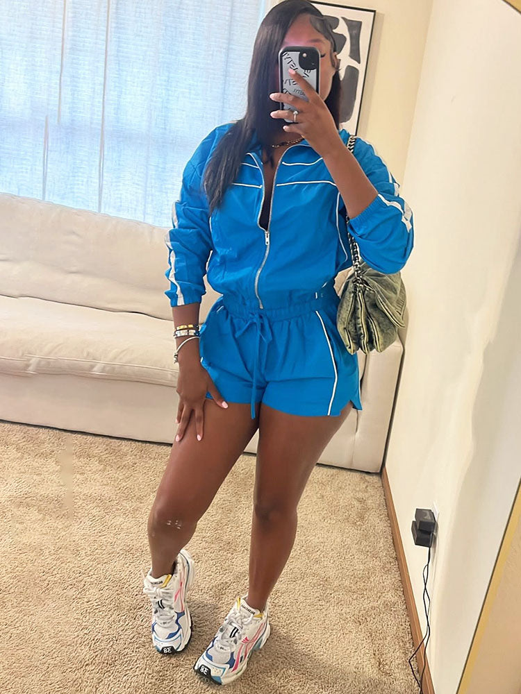 Windbreaker Jacket & Short Set